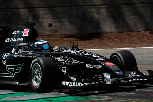 Chris van der Drift snel onderweg