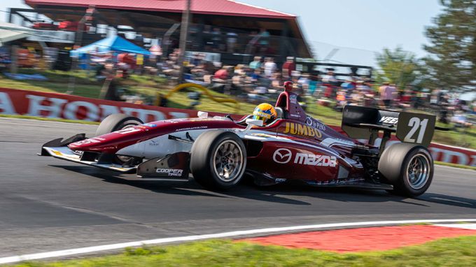 Rinus VeeKay Mid-Ohio