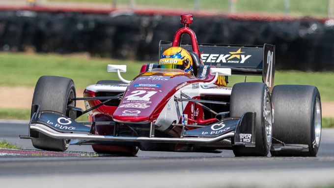 Rinus VeeKay Mid-Ohio