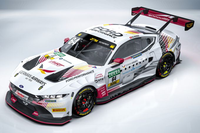 Haupt Racing Team Nr64 Ford Mustang Fabio Scherer Foto 1