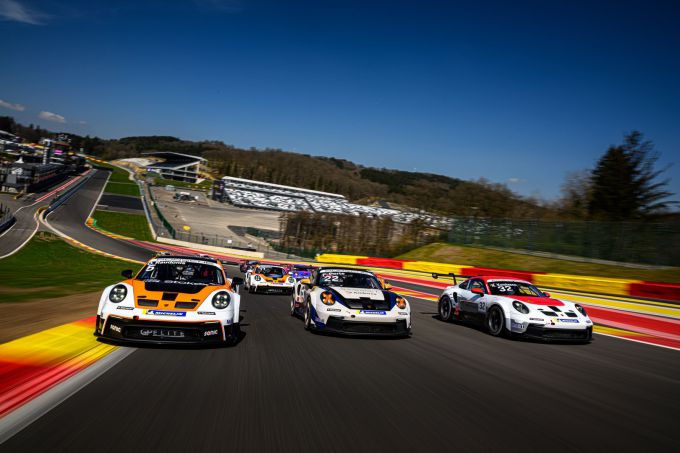 Porsche Carrera Cup Benelux 2025 Circuit Spa-Francorchamps Foto 2