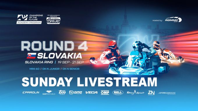 Zondag livestream COTF Academy Program 2025 Ronde 4 op de Slovakia Ring