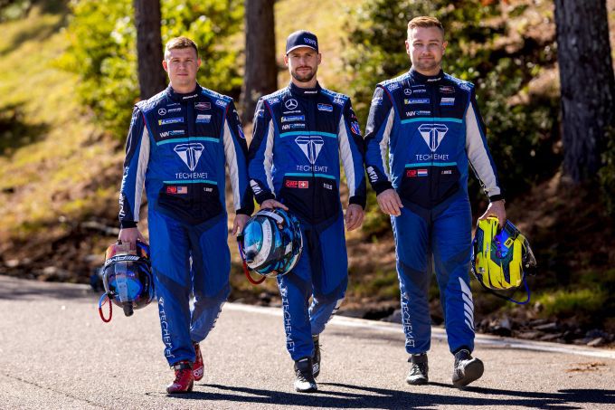 Indy Dontje IMSA GTD-kampioen 2025 #57 Mercedes-AMG GT3 Winward Racing Foto 13