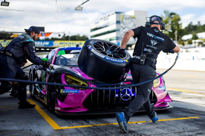 Indy Dontje IMSA GTD-kampioen 2025 #57 Mercedes-AMG GT3 Winward Racing Foto 4