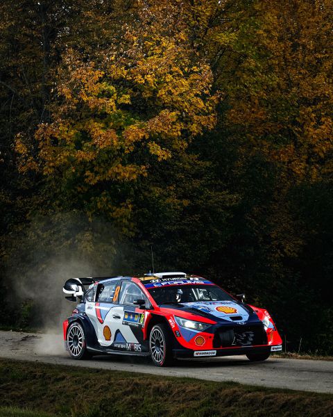 Hyundai Motorsport @ FIA WRC Central European Rally 2025 Foto 8