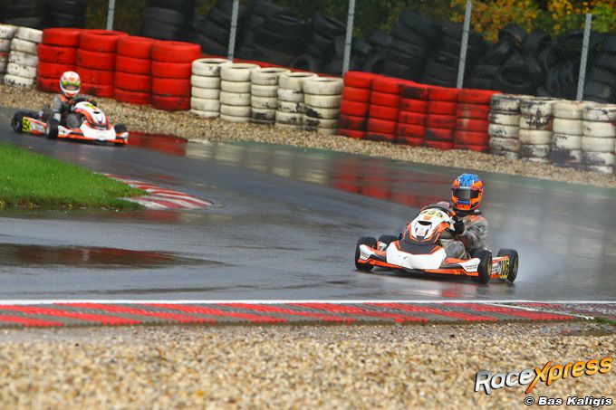 Ook Mini-rijder Thiago Onink liet zich van zijn beste kant zien