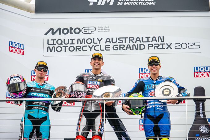 Moto2 podium