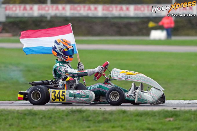 Karttopper Devyan Roest verovert nu ook verdiende Nederlandse titel