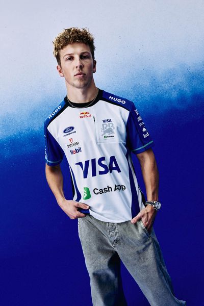 Racing Bulls_HUGO BOSS Team kit Liam Lawson