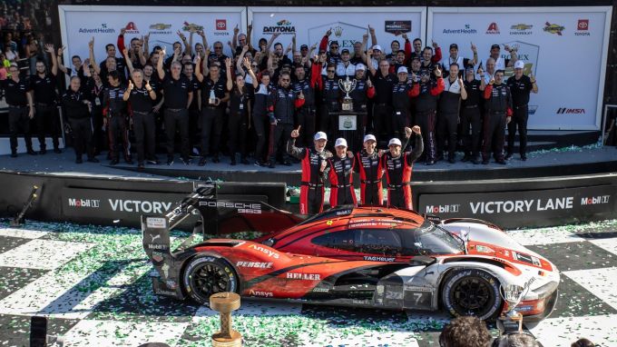 IMSA WeatherTech SportsCar Championship Daytona International Speedway Rolex 24 At Daytona foto Porsche Newsroom