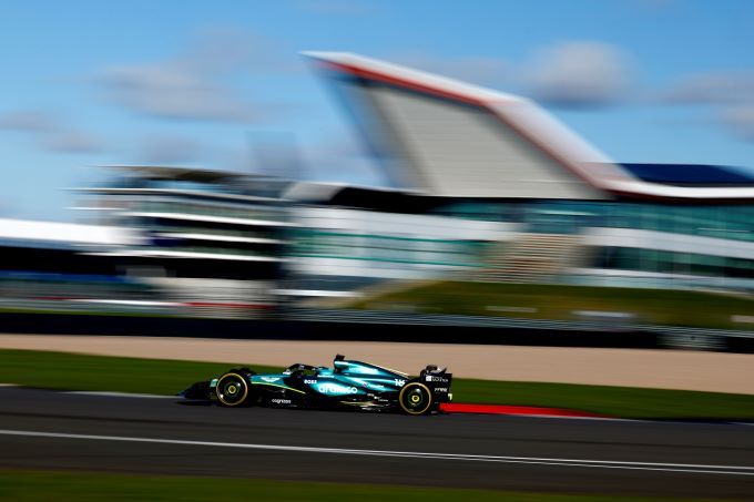 Aston Martin F1 circuit Silverstone