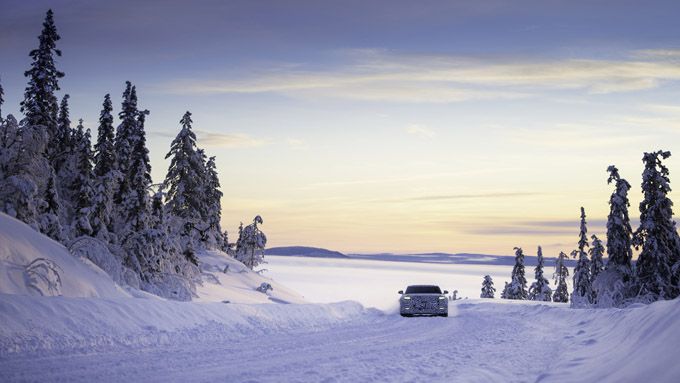 Aanstaande Jaguar GT begint aan extreme wintertests