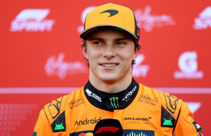 Oscar Piastri F1 McLaren portret