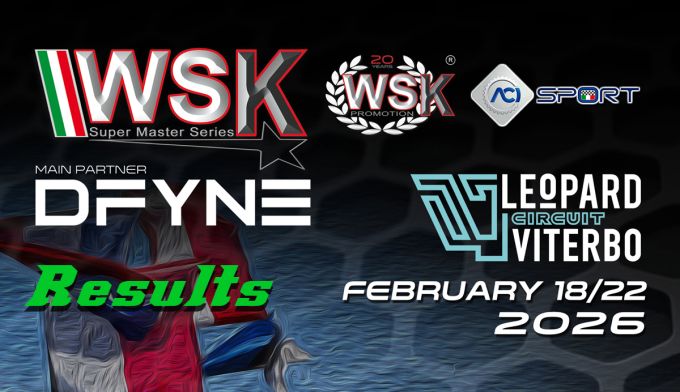2026 WSK Super Master Series op het Leopard Circuit in Viterbo