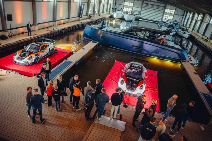 LINE-UP Team GP Elite presenteert coureurs en nieuwe Porsche 992.2 Cup-auto