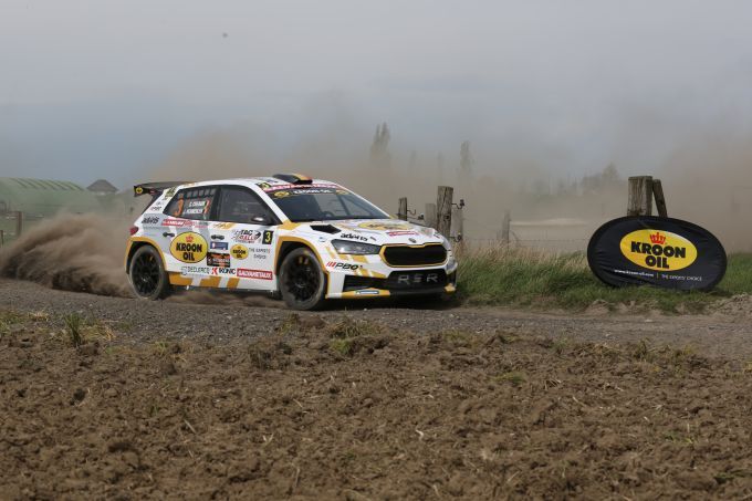 TAC Rally Belgian Rally Championship 2026 P3 voor #3 Škoda Fabia RS Rally2 Cédric Cherain Jasper Vermeulen