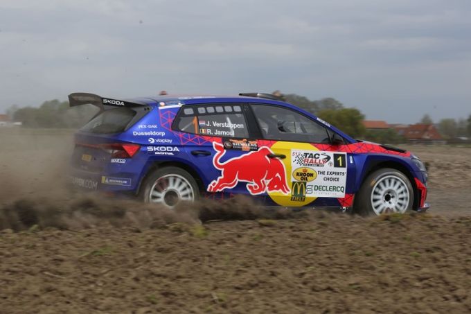 TAC Rally Tielt Belgian Rally Championship 2026 Jos Verstappen en Jamoul Renaud Škoda Fabia RS Rally2 Foto 10