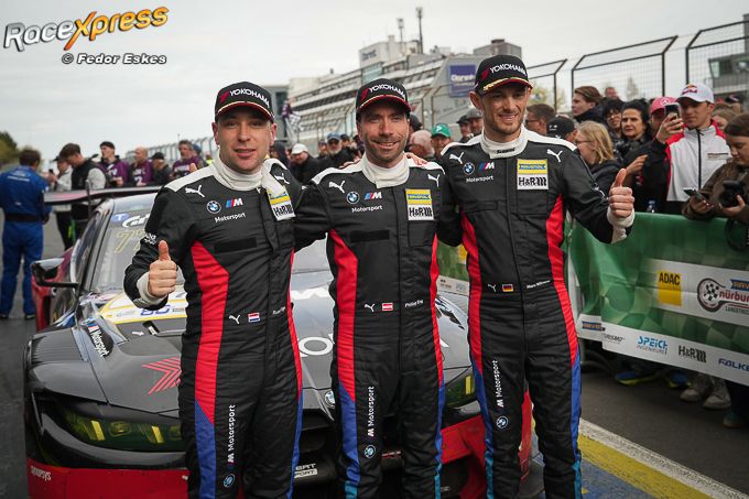 Marco Wittmann, Philipp Eng en Robin Frijns