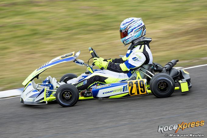 Jurre Beckers in actie