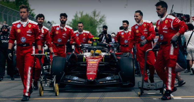 Lewis Hamilton Ferrari F1